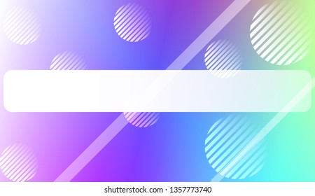 Colorful Gradient Color Background with Line, Circle. Wallpaper. For Bright Website Banner, Invitation Card, Scree Wallpaper. Vector Illustration