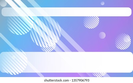 Colorful Gradient Color Background with Line, Circle. Wallpaper. For Brochure, Banner, Wallpaper, Mobile Screen. Vector Illustration
