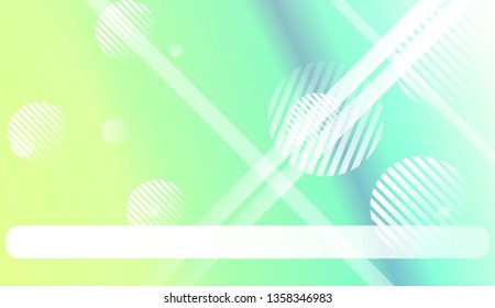 Colorful Gradient Color Background with Line, Circle. Wallpaper. For Your Bright Website Pattern, Banner Header. Vector Illustration