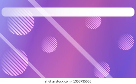 Colorful Gradient Color Background with Line, Circle. Wallpaper. For Greeting Card, Flyer, Poster, Brochure, Banner Calendar. Vector Illustration