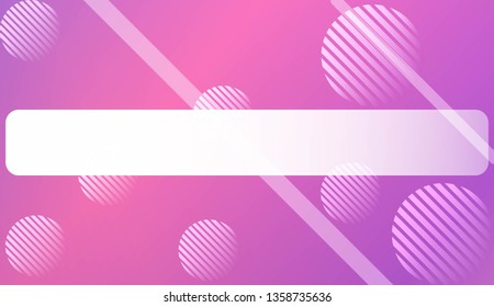 Colorful Gradient Color Background with Line, Circle. Wallpaper. For Greeting Card, Flyer, Poster, Brochure, Banner Calendar. Vector Illustration