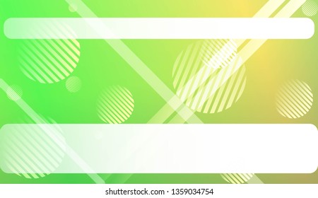 Colorful Gradient Color Background with Line, Circle. Wallpaper. For Greeting Card, Flyer, Poster, Brochure, Banner Calendar. Vector Illustration