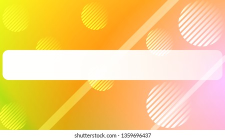 Colorful Gradient Color Background with Line, Circle. Wallpaper. For Bright Website Banner, Invitation Card, Scree Wallpaper. Vector Illustration