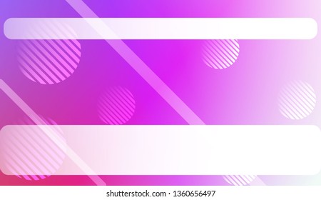 Colorful Gradient Color Background with Line, Circle. Wallpaper. For Bright Website Banner, Invitation Card, Scree Wallpaper. Vector Illustration