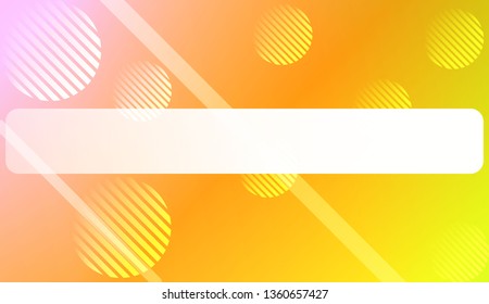 Colorful Gradient Color Background with Line, Circle. Wallpaper. For Your Bright Website Pattern, Banner Header. Vector Illustration