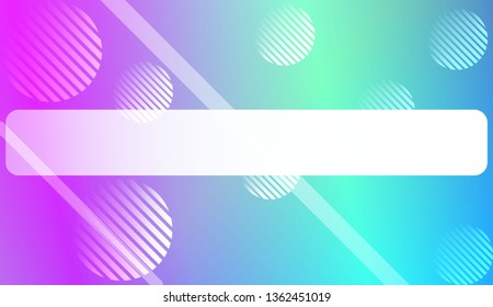 Colorful Gradient Color Background with Line, Circle. Wallpaper. For Bright Website Banner, Invitation Card, Scree Wallpaper. Vector Illustration