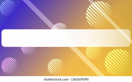 Colorful Gradient Color Background with Line, Circle. Wallpaper. For Greeting Card, Flyer, Poster, Brochure, Banner Calendar. Vector Illustration