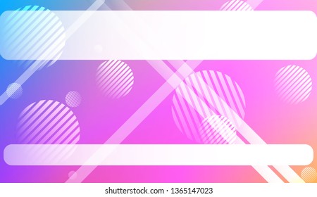 Colorful Gradient Color Background with Line, Circle. Wallpaper. For Your Design Ad, Banner, Cover Page. Vector Illustration