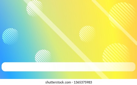 Colorful Gradient Color Background with Line, Circle. Wallpaper. For Your Design Ad, Banner, Cover Page. Vector Illustration