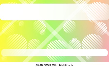 Colorful Gradient Color Background with Line, Circle. Wallpaper. For Your Design Ad, Banner, Cover Page. Vector Illustration