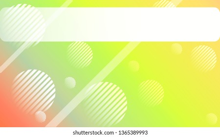 Colorful Gradient Color Background with Line, Circle. Wallpaper. For Your Design Ad, Banner, Cover Page. Vector Illustration