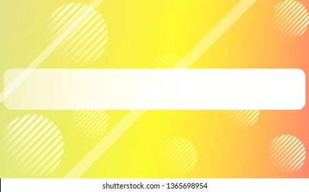 Colorful Gradient Color Background with Line, Circle. Wallpaper. For Brochure, Banner, Wallpaper, Mobile Screen. Vector Illustration.
