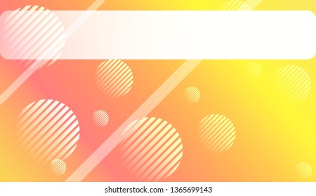 Colorful Gradient Color Background with Line, Circle. Wallpaper. For Your Design Ad, Banner, Cover Page. Vector Illustration