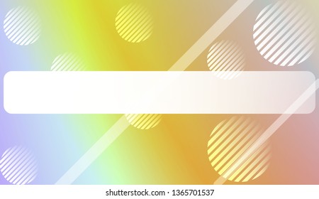 Colorful Gradient Color Background with Line, Circle. Wallpaper. For Brochure, Banner, Wallpaper, Mobile Screen. Vector Illustration.