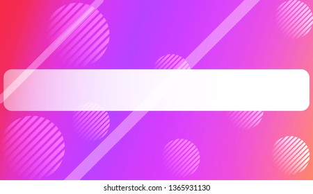 Colorful Gradient Color Background with Line, Circle. Wallpaper. For Brochure, Banner, Wallpaper, Mobile Screen. Vector Illustration.