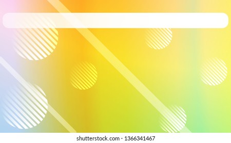Colorful Gradient Color Background with Line, Circle. Wallpaper. For Your Design Ad, Banner, Cover Page. Vector Illustration