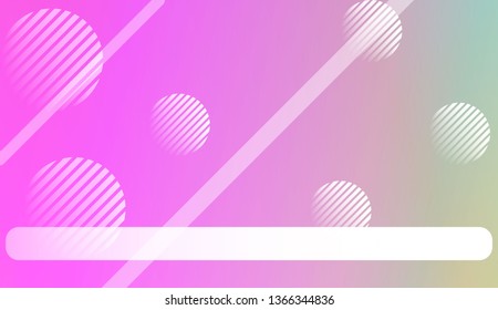 Colorful Gradient Color Background with Line, Circle. Wallpaper. For Your Design Ad, Banner, Cover Page. Vector Illustration