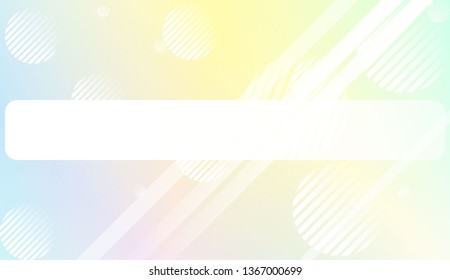 Colorful Gradient Color Background with Line, Circle. Wallpaper. For Brochure, Banner, Wallpaper, Mobile Screen. Vector Illustration.