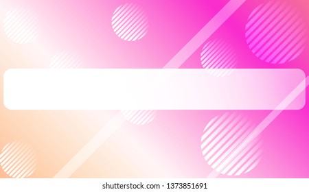 Colorful Gradient Color Background with Line, Circle. Wallpaper. For Brochure, Banner, Wallpaper, Mobile Screen. Vector Illustration.