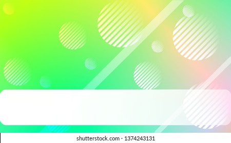 Colorful Gradient Color Background with Line, Circle. Wallpaper. For Your Design Ad, Banner, Cover Page. Vector Illustration
