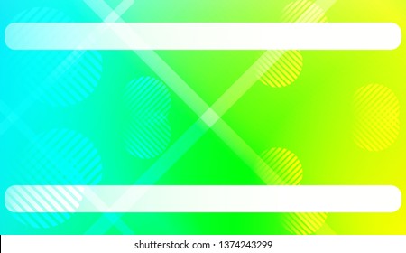 Colorful Gradient Color Background with Line, Circle. Wallpaper. For Brochure, Banner, Wallpaper, Mobile Screen. Vector Illustration.