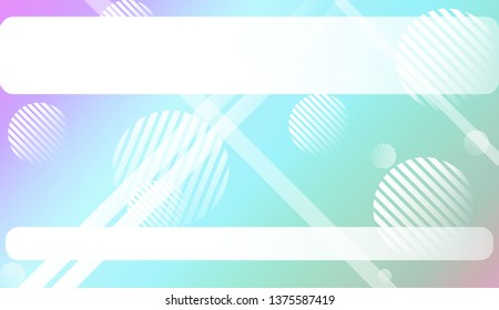 Colorful Gradient Color Background with Line, Circle. Wallpaper. For Your Design Ad, Banner, Cover Page. Vector Illustration