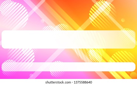 Colorful Gradient Color Background with Line, Circle. Wallpaper. For Your Design Ad, Banner, Cover Page. Vector Illustration