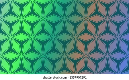 Colorful Gradient Color Background Wallpaper. For Bright Website Banner, Invitation Card, Scree Wallpaper. Vector Illustration.