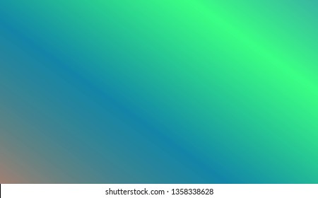 Colorful Gradient Color Background Wallpaper. For Bright Website Banner, Invitation Card, Scree Wallpaper. Vector Illustration.