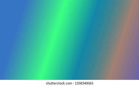 Colorful Gradient Color Background Wallpaper. For Bright Website Banner, Invitation Card, Scree Wallpaper. Vector Illustration.