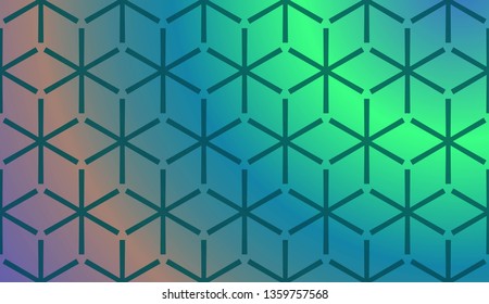 Colorful Gradient Color Background Wallpaper. For Bright Website Banner, Invitation Card, Scree Wallpaper. Vector Illustration.