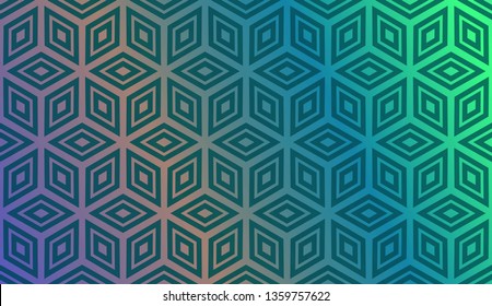 Colorful Gradient Color Background Wallpaper. For Bright Website Banner, Invitation Card, Scree Wallpaper. Vector Illustration.