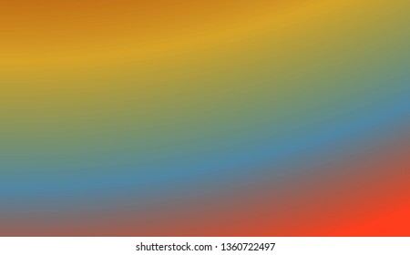 Colorful Gradient Color Background Wallpaper. For Bright Website Banner, Invitation Card, Scree Wallpaper. Vector Illustration.