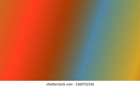 Colorful Gradient Color Background Wallpaper. For Bright Website Banner, Invitation Card, Scree Wallpaper. Vector Illustration.