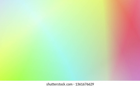 Colorful Gradient Color Background Wallpaper. For Greeting Card, Flyer, Poster, Brochure, Banner Calendar. Vector Illustration