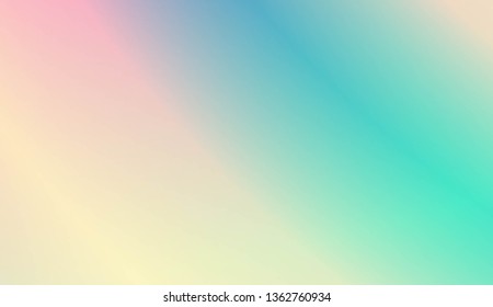 Colorful Gradient Color Background Wallpaper. For Your Design Ad, Banner, Cover Page. Vector Illustration