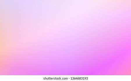 Colorful Gradient Color Background Wallpaper. For Greeting Card, Flyer, Poster, Brochure, Banner Calendar. Vector Illustration