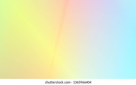 Colorful Gradient Color Background Wallpaper. For Greeting Card, Flyer, Poster, Brochure, Banner Calendar. Vector Illustration