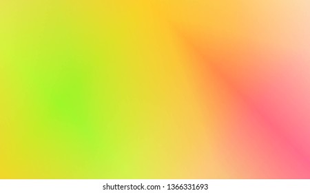Colorful Gradient Color Background Wallpaper. For Greeting Card, Flyer, Poster, Brochure, Banner Calendar. Vector Illustration
