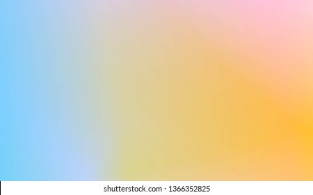 Colorful Gradient Color Background Wallpaper. For Greeting Card, Flyer, Poster, Brochure, Banner Calendar. Vector Illustration