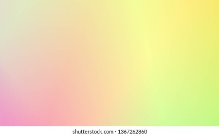 Colorful Gradient Color Background Wallpaper. For Greeting Card, Flyer, Poster, Brochure, Banner Calendar. Vector Illustration
