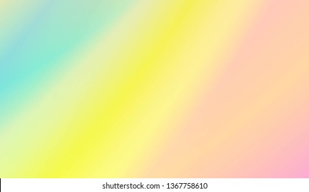 Colorful Gradient Color Background Wallpaper. For Greeting Card, Flyer, Poster, Brochure, Banner Calendar. Vector Illustration
