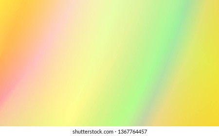 Colorful Gradient Color Background Wallpaper. For Greeting Card, Flyer, Poster, Brochure, Banner Calendar. Vector Illustration