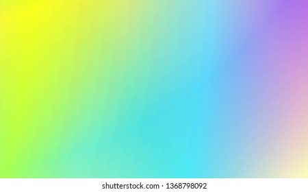 Colorful Gradient Color Background Wallpaper. For Brochure, Banner, Wallpaper, Mobile Screen. Vector Illustration
