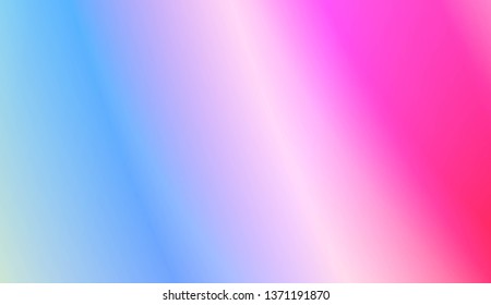 Colorful Gradient Color Background Wallpaper. For Greeting Card, Flyer, Poster, Brochure, Banner Calendar. Vector Illustration