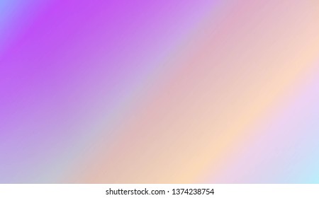 Colorful Gradient Color Background Wallpaper. For Greeting Card, Flyer, Poster, Brochure, Banner Calendar. Vector Illustration
