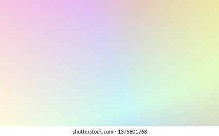 Colorful Gradient Color Background Wallpaper. For Brochure, Banner, Wallpaper, Mobile Screen. Vector Illustration