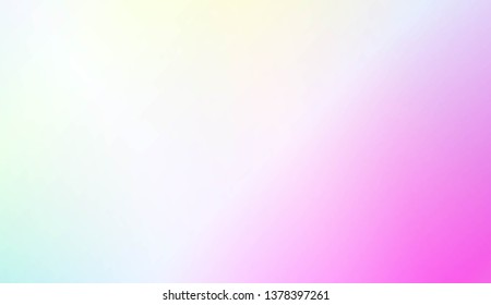 Colorful Gradient Color Background Wallpaper. For Brochure, Banner, Wallpaper, Mobile Screen. Vector Illustration