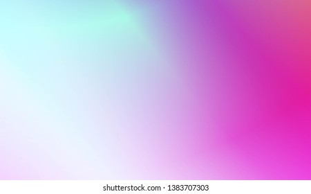 Colorful Gradient Color Background Wallpaper. For Brochure, Banner, Wallpaper, Mobile Screen. Vector Illustration