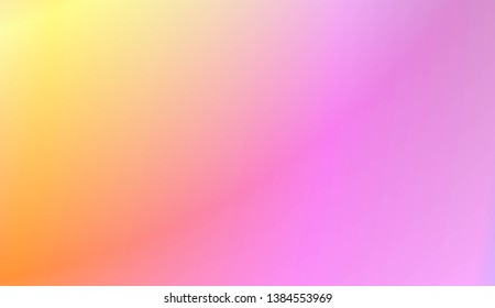 Colorful Gradient Color Background Wallpaper. For Brochure, Banner, Wallpaper, Mobile Screen. Vector Illustration